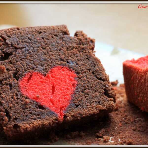 Ciasto z sercem / Cake with heart