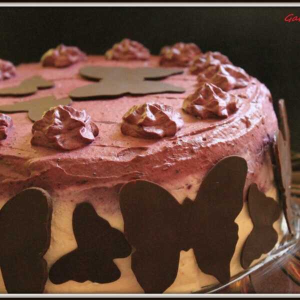 Jagodowo czekoladowy tort / Berry chocolate cake