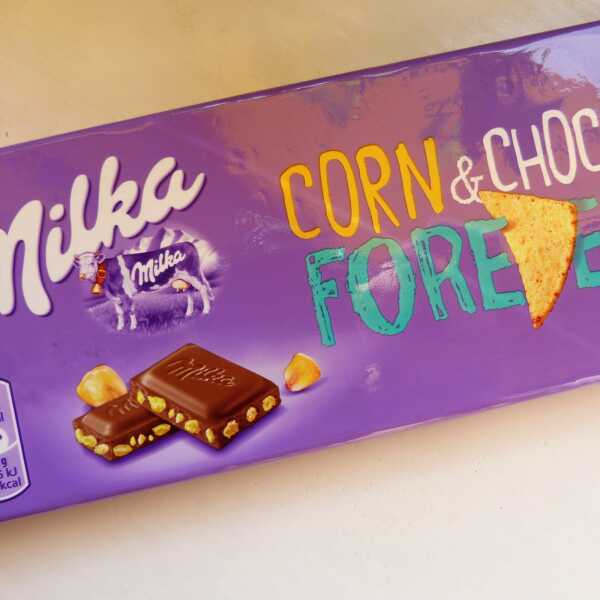 Czekolada Milka Corn&Choco Forever