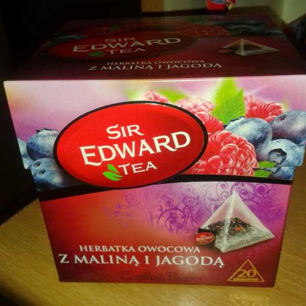 Herbata owocowa z maliną i jagodą - Sir Edward Tea