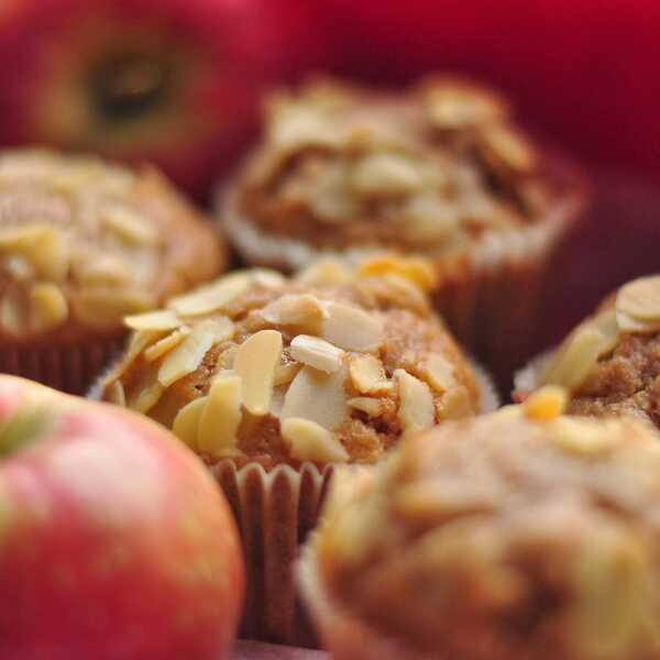 Muffiny jabłkowo - cynamonowe