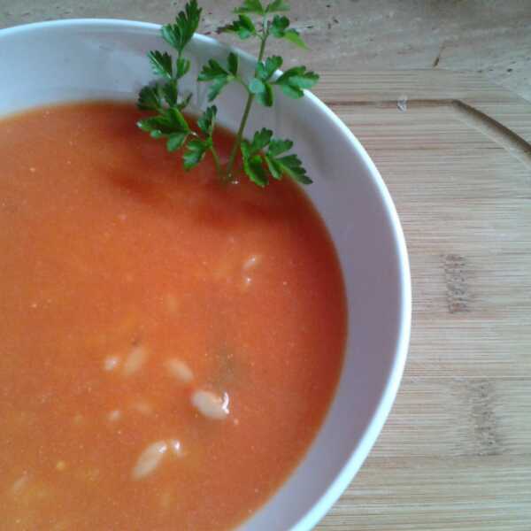 Szybka zupa pomidorowa / Fast tomato soup