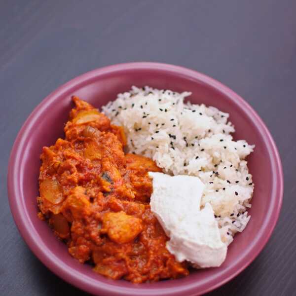 Curry: kurczak Tikka Masala