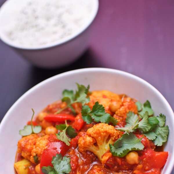 Curry: warzywa Jalfrezi