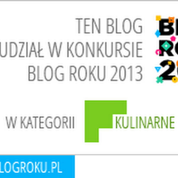 Glosowanie na Bloga Roku 2013