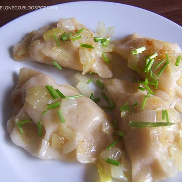 Pierogi ruskie z serem feta