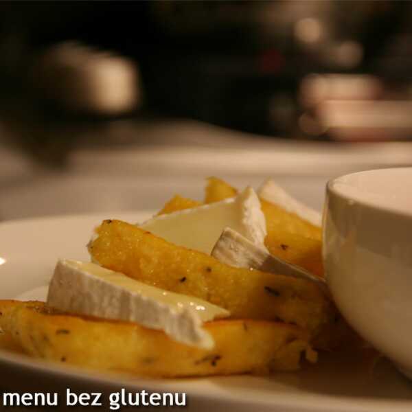 Polenta z kaszki kukurydzianej