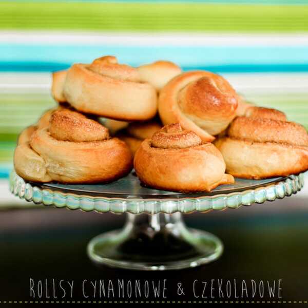 Cinnamon & chocolate rolls - Rollsy cynamonowe oraz z czekoladą