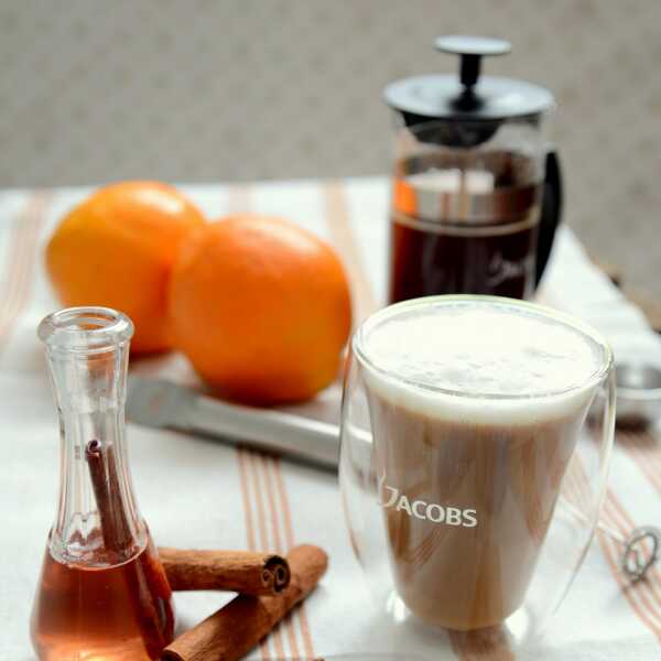 Syrop cynamonowo-pomarańczowy do kawy 
