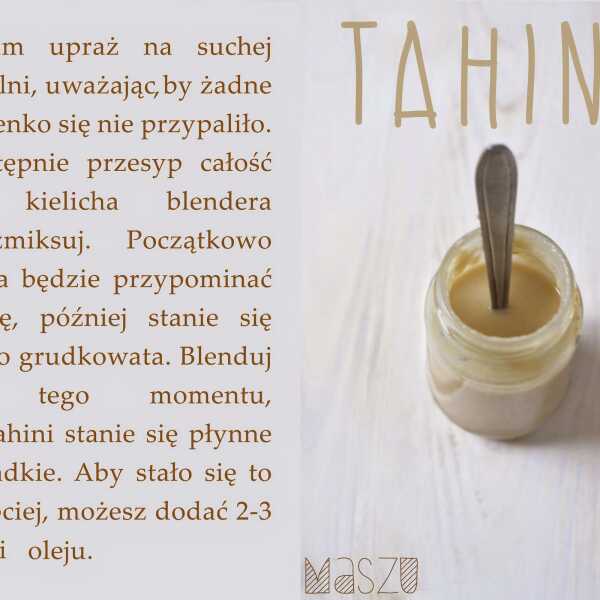 Pasta sezamowa, czyli tahini