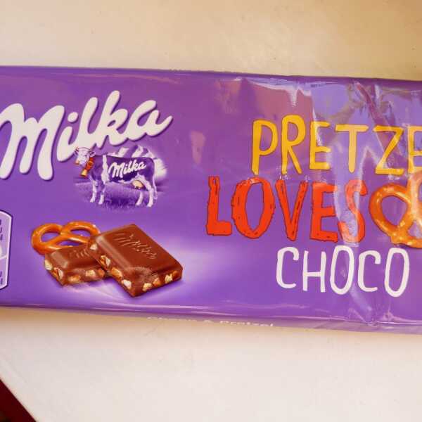 Czekolada Milka Pretzel Loves Choco