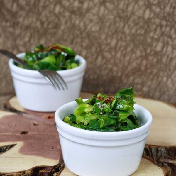 Salatka z lisci brokula