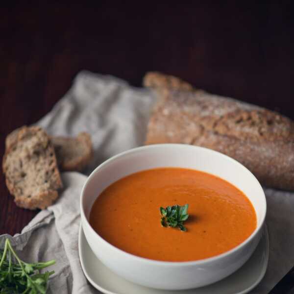 Zupa - krem z pomidorów
