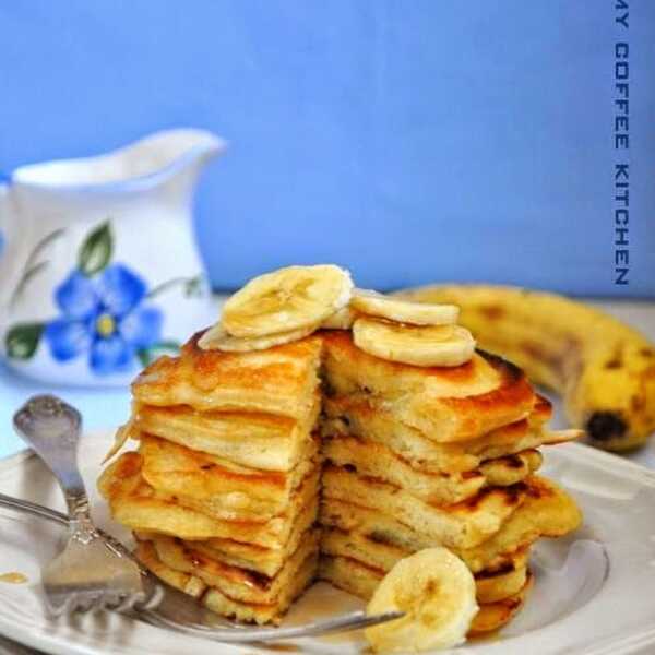 Bananowe pancakes