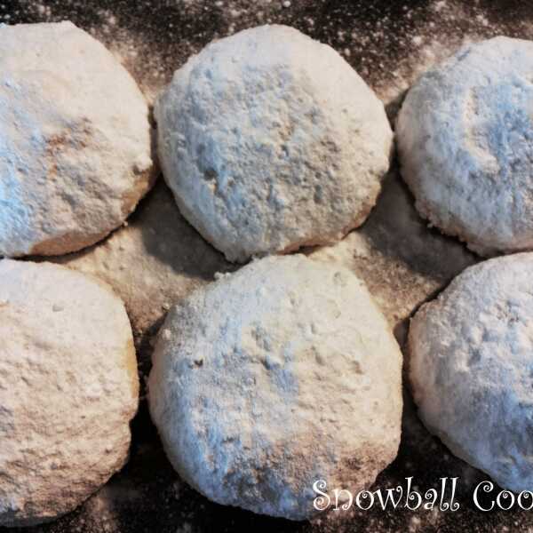 Snowball Cookies (bez glutenu, mleka i jajek)