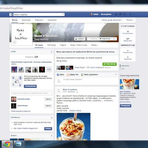 'Make-it-healthier' na facebooku!