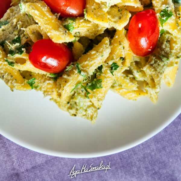 Pesto brokułowo-słonecznikowe do makaronu - szybkie i uniwersalne (także jako pasta do kanapek)