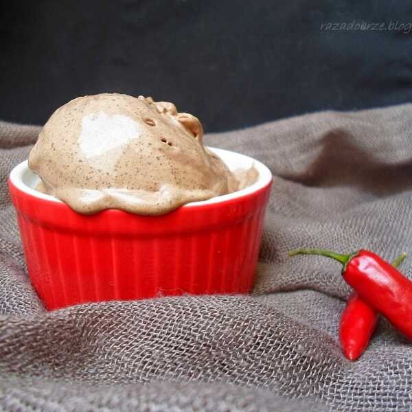 Lody czekoladowe z chilli