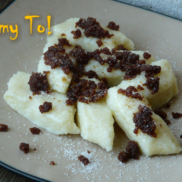 Pierogi leniwe szybki sposób /Polish 'lazy' dumplings - similar to Polish kopytka(gnocchi)