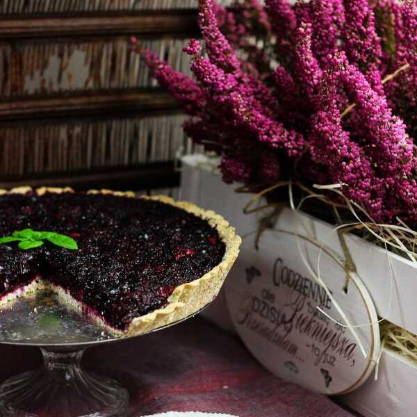 Tarta z Owocami Leśnymi / Black Forest Fruits Pie (vegan)