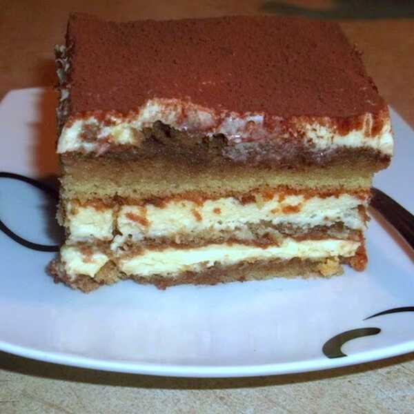 Tiramisu na biszkopcie