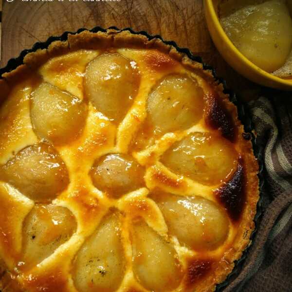 Gruszkowa tarta bourdaloue/Pear bourdaloue tart