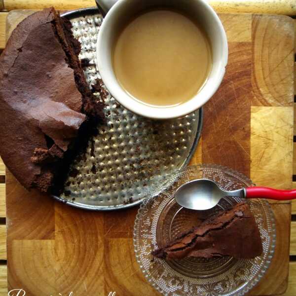 Bezmączne ciasto czekoladowe/Flourless chocolate cake
