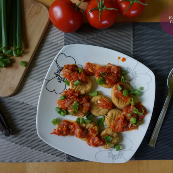 Gnocchi z batatem w sosie pomidorowym