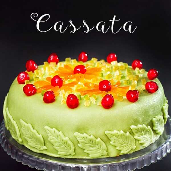 Cassata - Włoski tort z ricottą