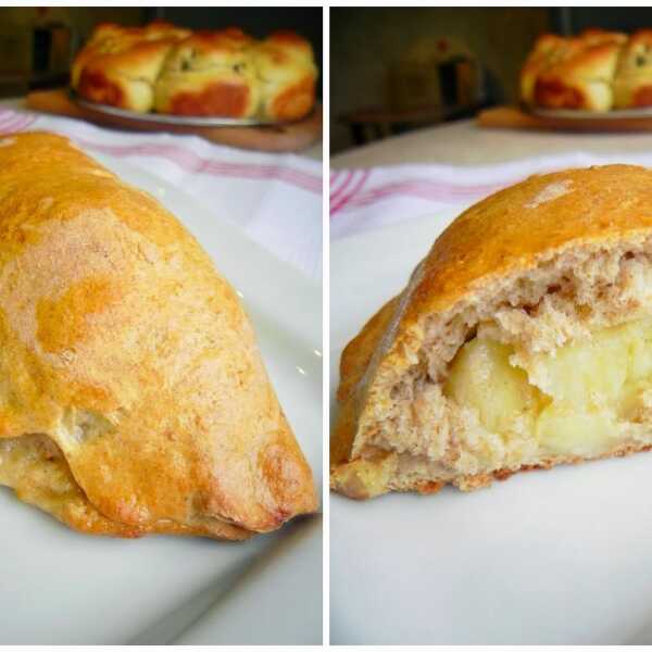 143. Pełnoziarniste calzone na śniadanie.