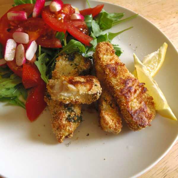 Domowe paluszki rybne/Home-made fish fingers