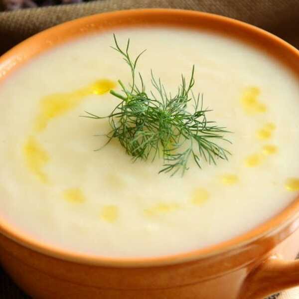 Zupa krem ze białych warzyw
