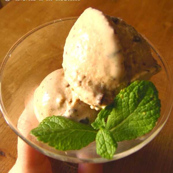 Lody miętowe z czekoladą/Mint ice cream with chocolate