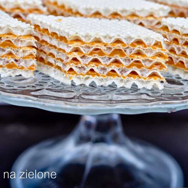 Wafle nadziewane mojej mamy