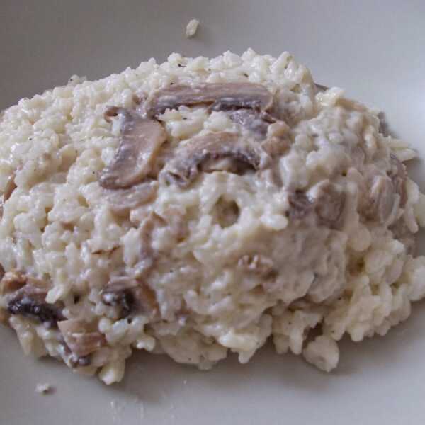 Risotto pieczarkowe