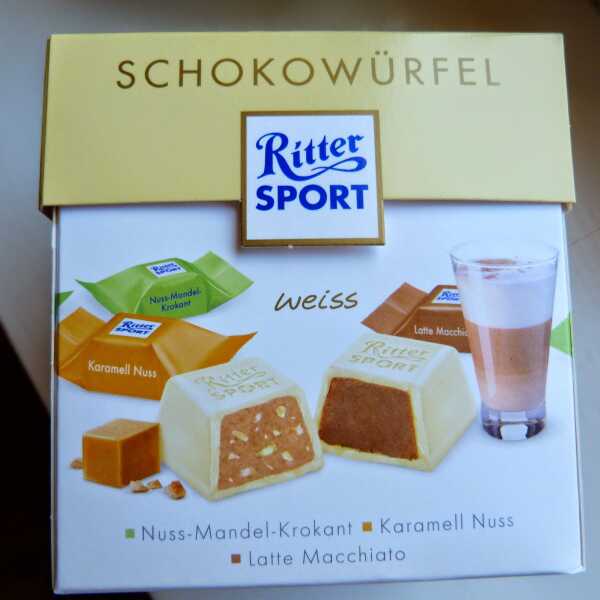 Ritter Sport Schokowurfel Weiss