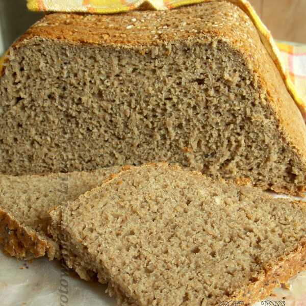 Chleb żytnio gryczany na zakwasie