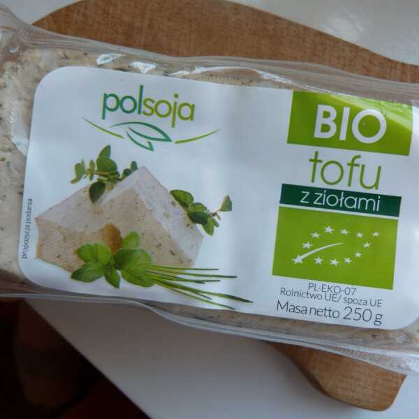 BIO tofu naturalne z ziołami Polsoja