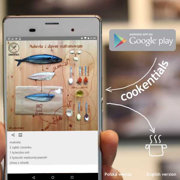 Aplikacja cookentials na androida już dostępna!