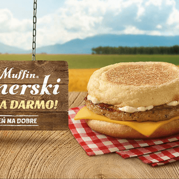 McDonald's: McMuffin farmerski za darmo!
