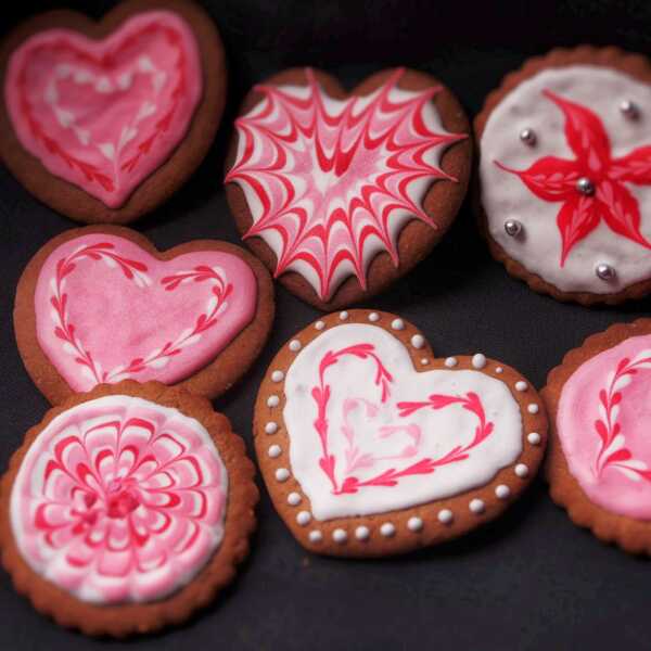 Kolekcja ciasteczek 'Kocham Cię'