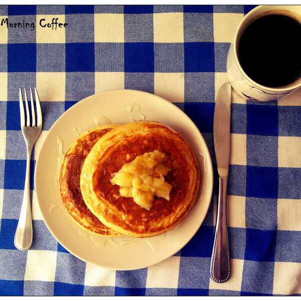 Pancakes + kawa = idealne śniadanie ♥