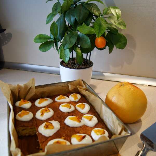 Ciasto Jogurtowo- Pomarańczowe 