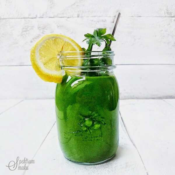 Zielona kolacja / Green smoothie dinner