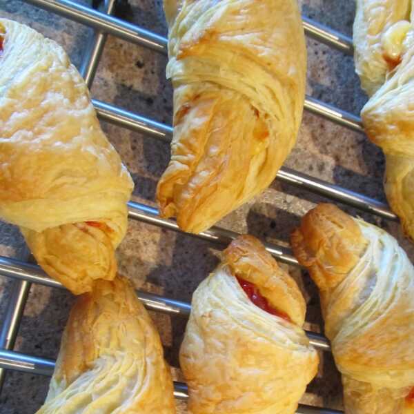 Croissants - rogaliki francuskie