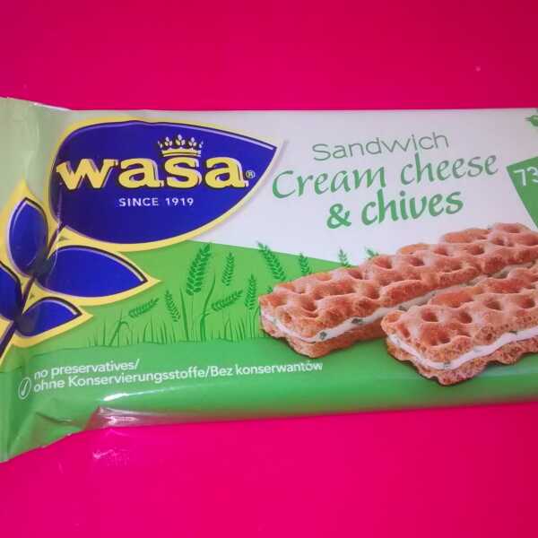 Sandwich Cream cheese & chives, Wasa - recenzja produktu