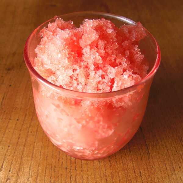 Granita arbuzowa/Watermelon granita