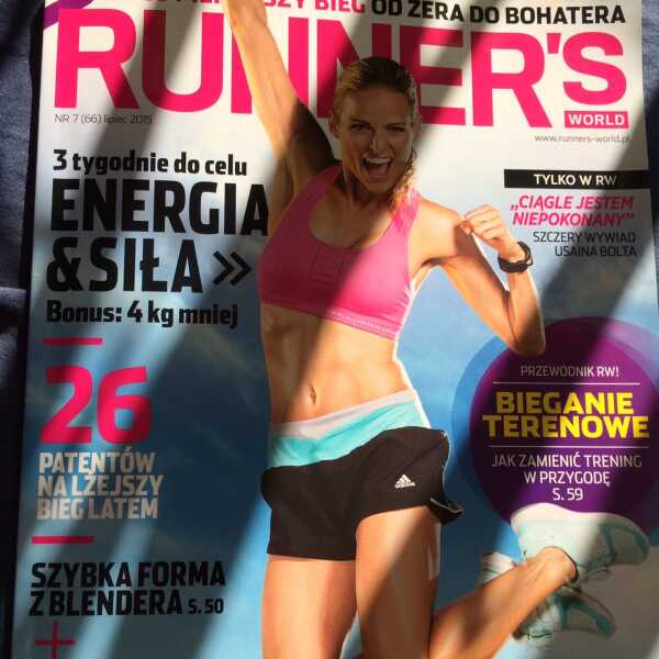 Runner’s World Polska – wydanie lipcowe – mój artykuł