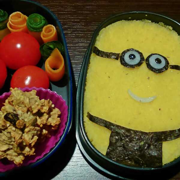 Minionki w bento