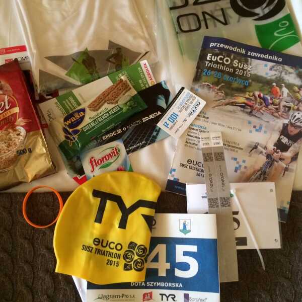 Triathlon Susz – pakiet startowy i ostanie przygotowania
